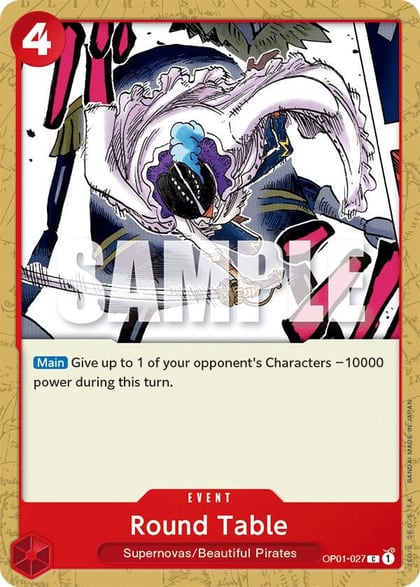 Round Table, Romance Dawn OP01-027