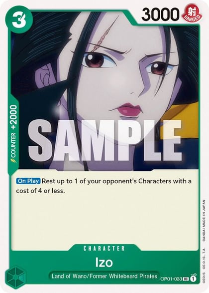 Izo, Romance Dawn OP01-033