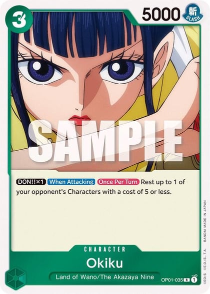 Okiku, Romance Dawn OP01-035