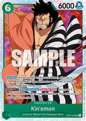 Kin'emon, Romance Dawn OP01-040