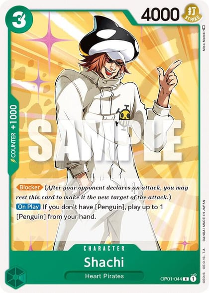 Shachi, Romance Dawn OP01-044