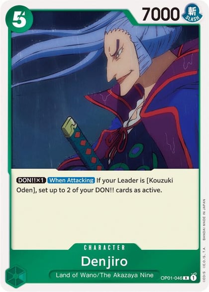 Denjiro, Romance Dawn OP01-046