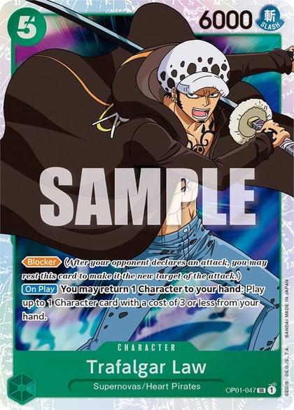 Trafalgar Law (047), Romance Dawn OP01-047