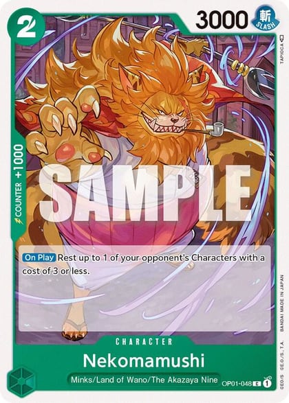 Nekomamushi, Romance Dawn OP01-048