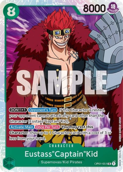Eustass"Captain"Kid, Romance Dawn OP01-051