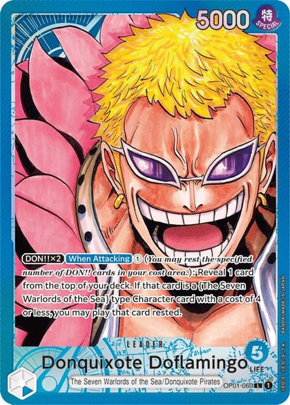 Donquixote Doflamingo (060) (Parallel), Romance Dawn OP01-060