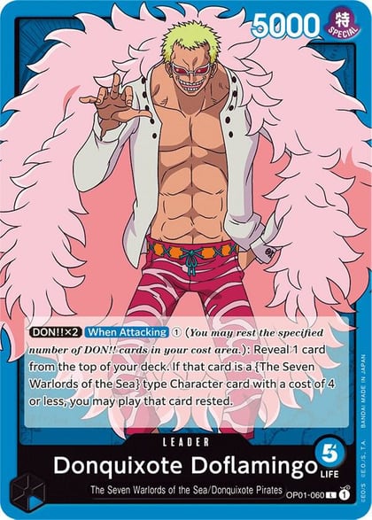 Donquixote Doflamingo (060), Romance Dawn OP01-060