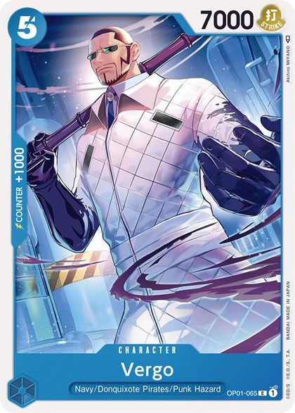 Vergo, Romance Dawn OP01-065