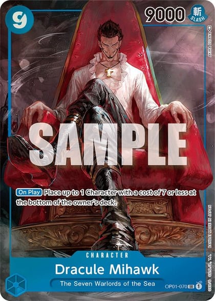 Dracule Mihawk (Parallel), Romance Dawn OP01-070