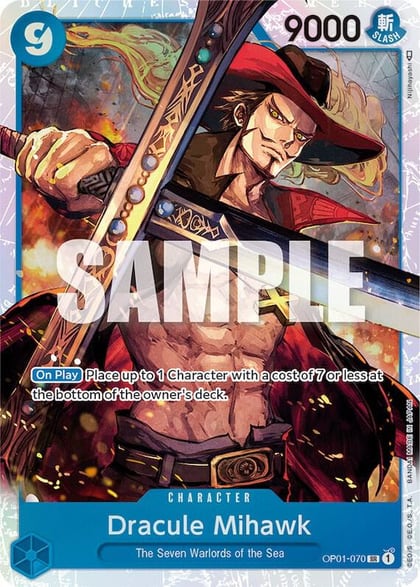 Dracule Mihawk, Romance Dawn OP01-070