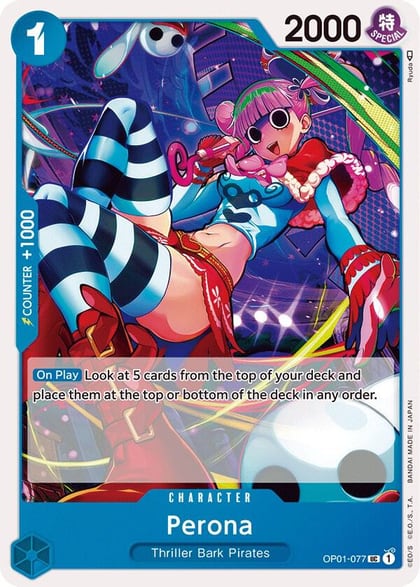 Perona, Romance Dawn OP01-077