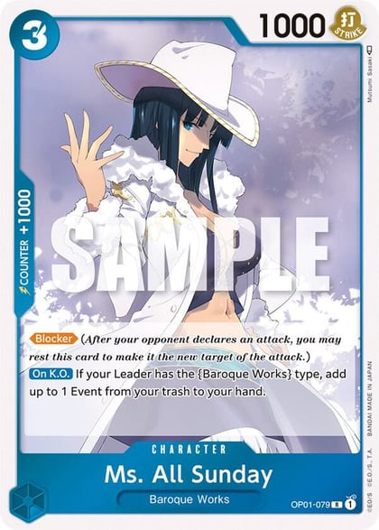 Ms. All Sunday, Romance Dawn OP01-079