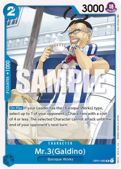 Mr.3 (Galdino), Romance Dawn OP01-085