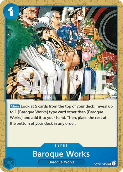Baroque Works, Romance Dawn OP01-090