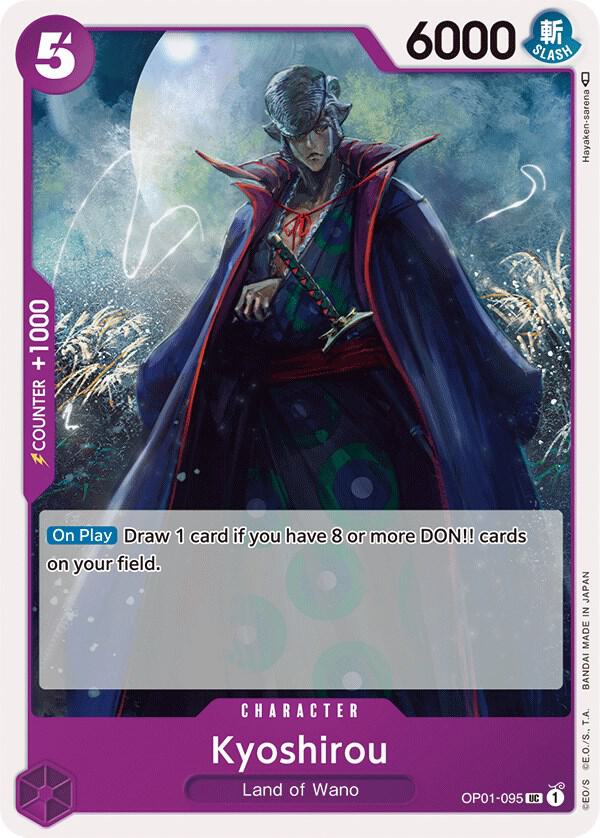 Kyoshirou, Romance Dawn OP01-095