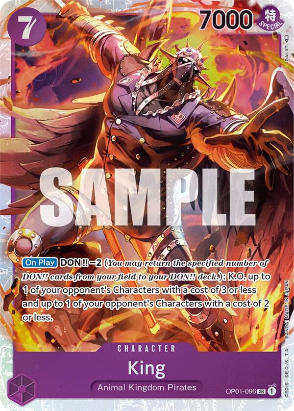 King (096), Romance Dawn OP01-096