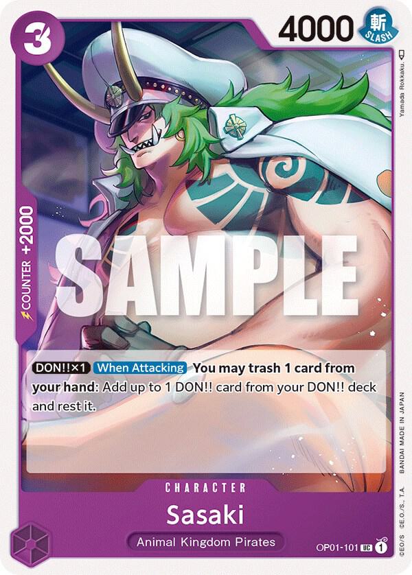 Sasaki, Romance Dawn OP01-101