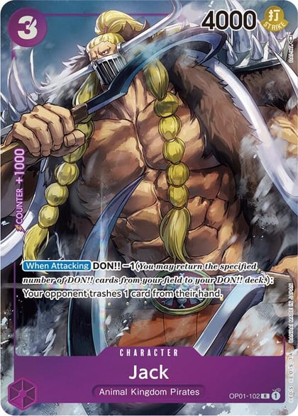 Jack (Parallel), Romance Dawn OP01-102