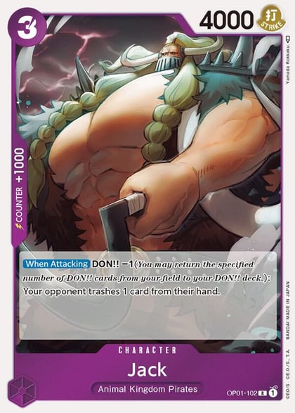 Jack, Romance Dawn OP01-102