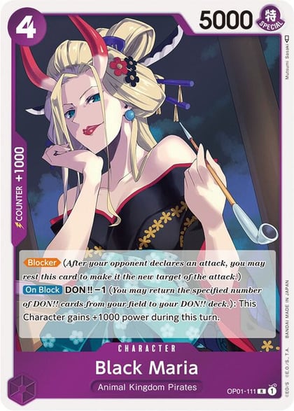 Black Maria, Romance Dawn OP01-111