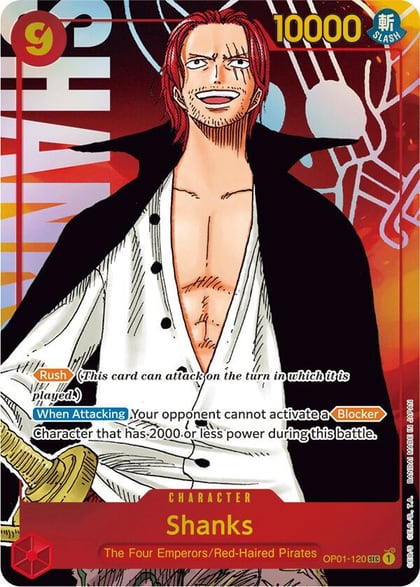 Shanks (Parallel), Romance Dawn OP01-120