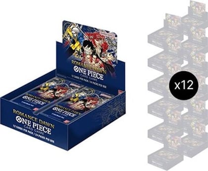 Romance Dawn - Booster Box Case (Wave 1 - Blue), Romance Dawn P650853