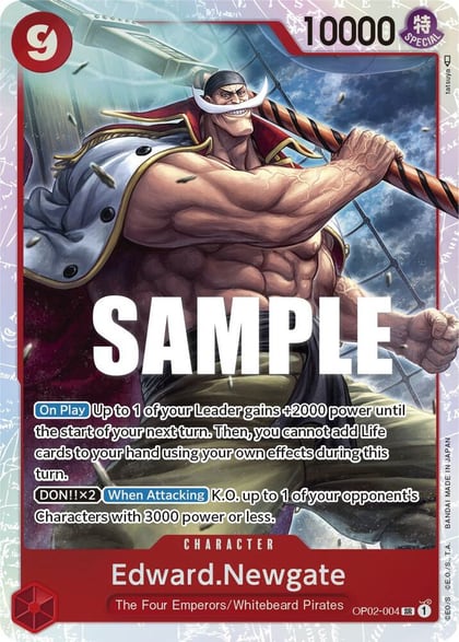 Edward.Newgate (004), Paramount War OP02-004