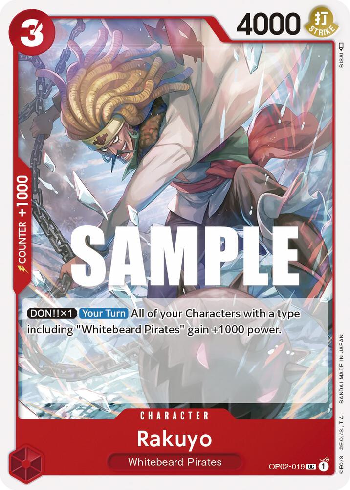 Rakuyo, Paramount War OP02-019