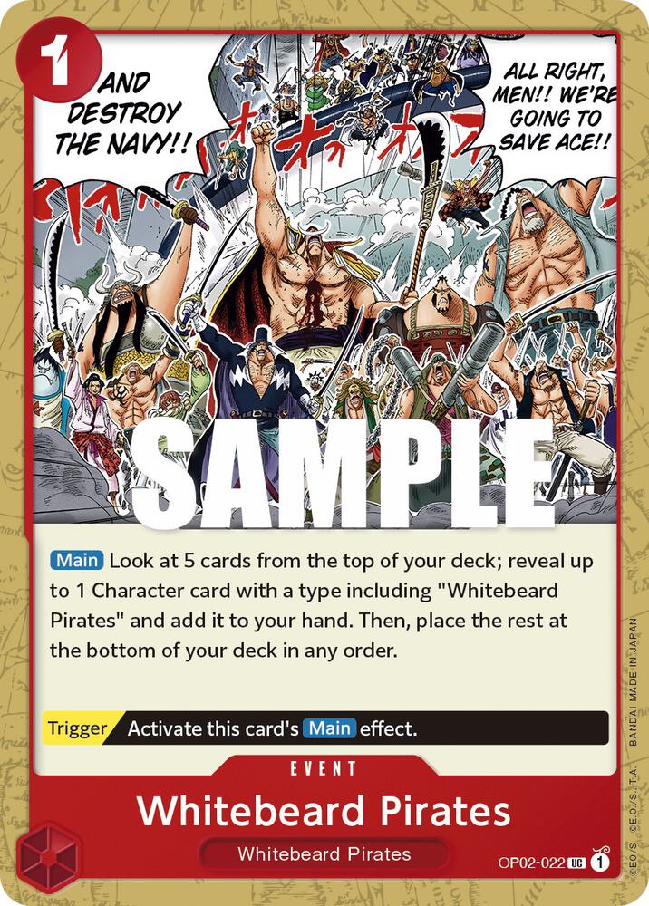 Whitebeard Pirates, Paramount War OP02-022