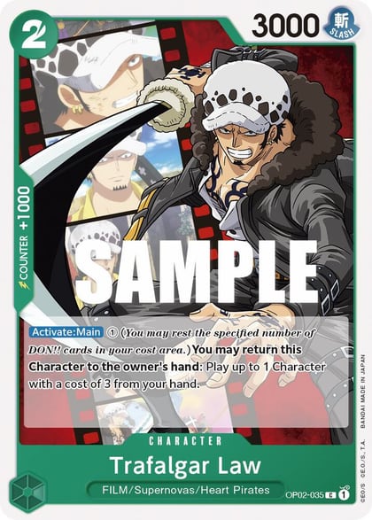 Trafalgar Law, Paramount War OP02-035