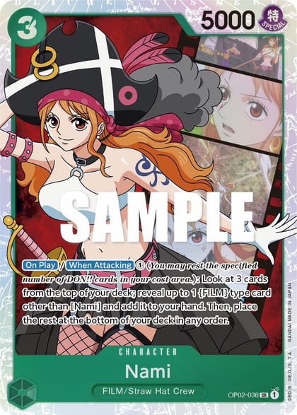 Nami, Paramount War OP02-036