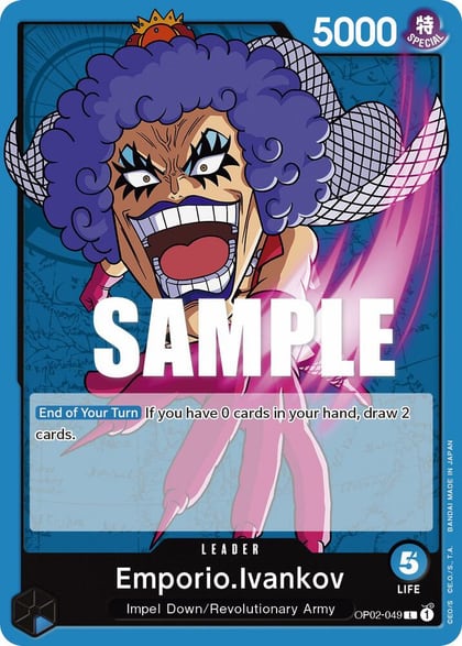 Emporio.Ivankov (049), Paramount War OP02-049