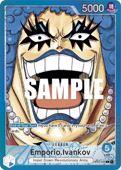 Emporio.Ivankov (049) (Alternate Art), Paramount War OP02-049
