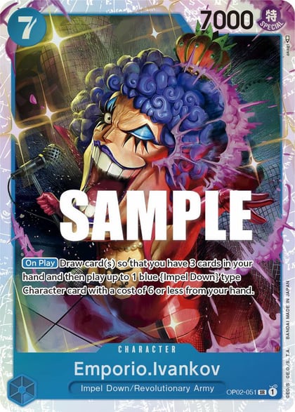 Emporio.Ivankov (051), Paramount War OP02-051