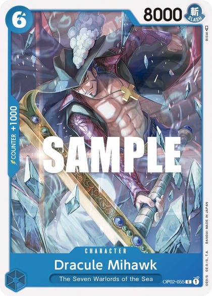 Dracule Mihawk, Paramount War OP02-055