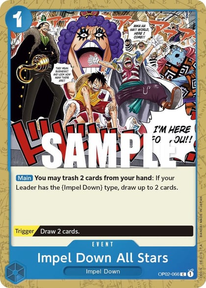 Impel Down All Stars, Paramount War OP02-066