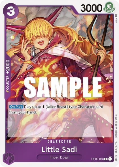 Little Sadi, Paramount War OP02-073