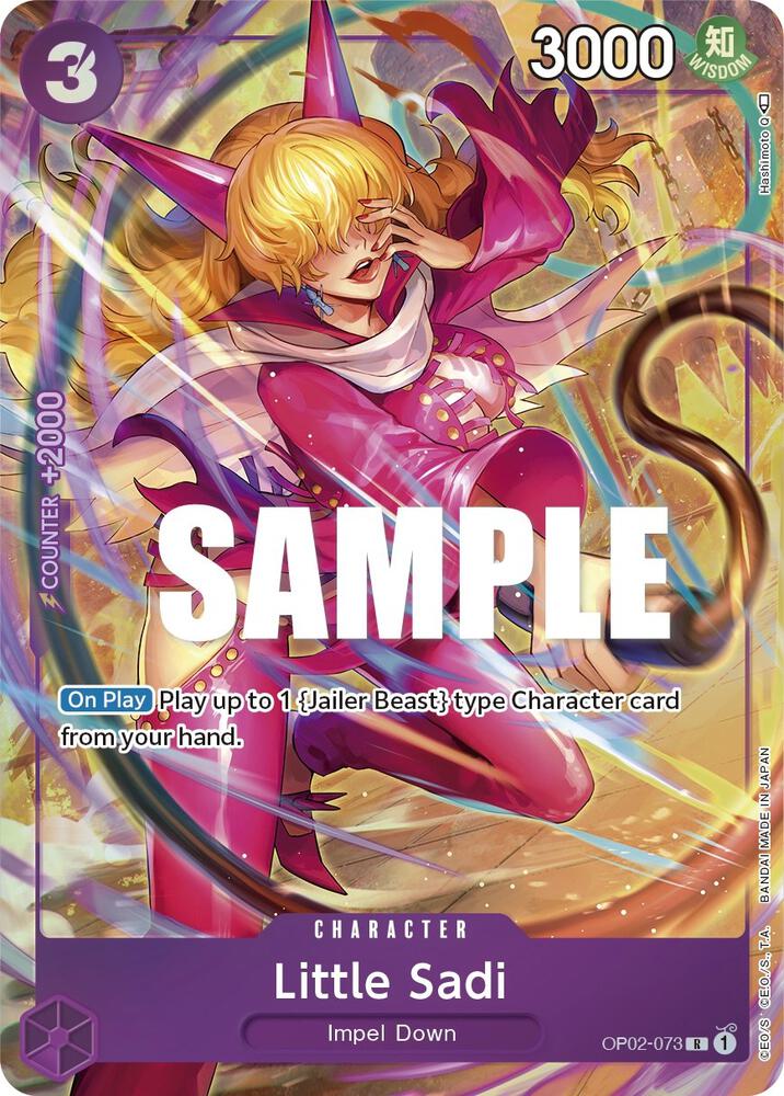Little Sadi (Alternate Art), Paramount War OP02-073