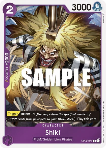 Shiki, Paramount War OP02-075
