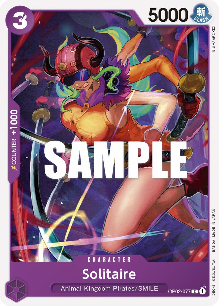 Solitaire, Paramount War OP02-077