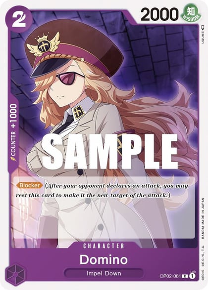 Domino, Paramount War OP02-081
