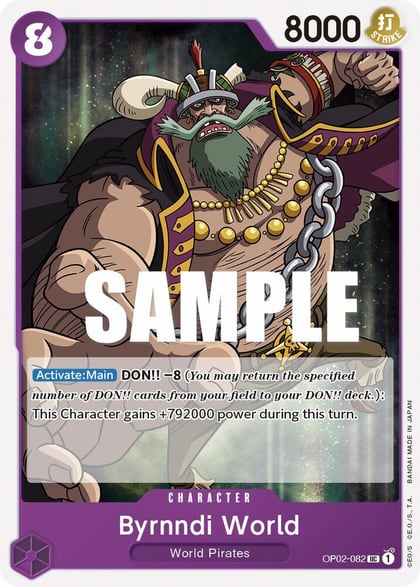 Byrnndi World, Paramount War OP02-082
