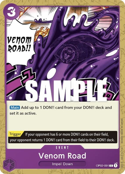 Venom Road, Paramount War OP02-091