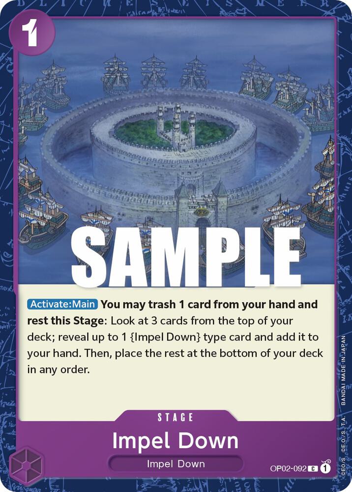 Impel Down, Paramount War OP02-092