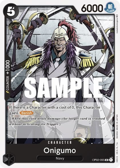 Onigumo, Paramount War OP02-095