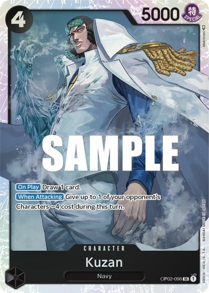 Kuzan (096), Paramount War OP02-096