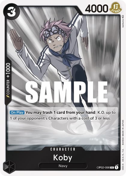 Koby, Paramount War OP02-098