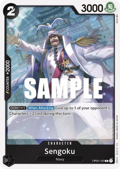 Sengoku, Paramount War OP02-103