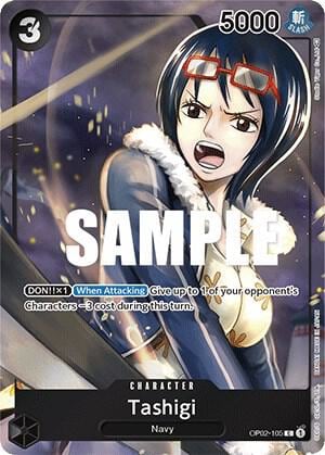 Tashigi (Box Topper), Paramount War OP02-105