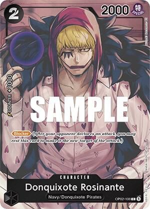 Donquixote Rosinante (Box Topper), Paramount War OP02-108